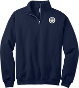 NJ Jets NuBlend 1/4-Zip Cadet Collar Sweatshirt