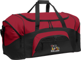 Dupage Black Bears Standard Colorblock Sport Duffel