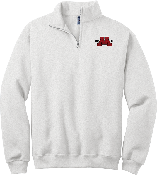 Mercer Arrows NuBlend 1/4-Zip Cadet Collar Sweatshirt