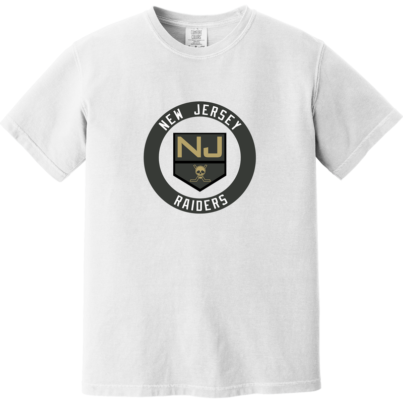 NJ Raiders Heavyweight Ring Spun Tee