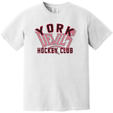 York Devils Heavyweight Ring Spun Tee