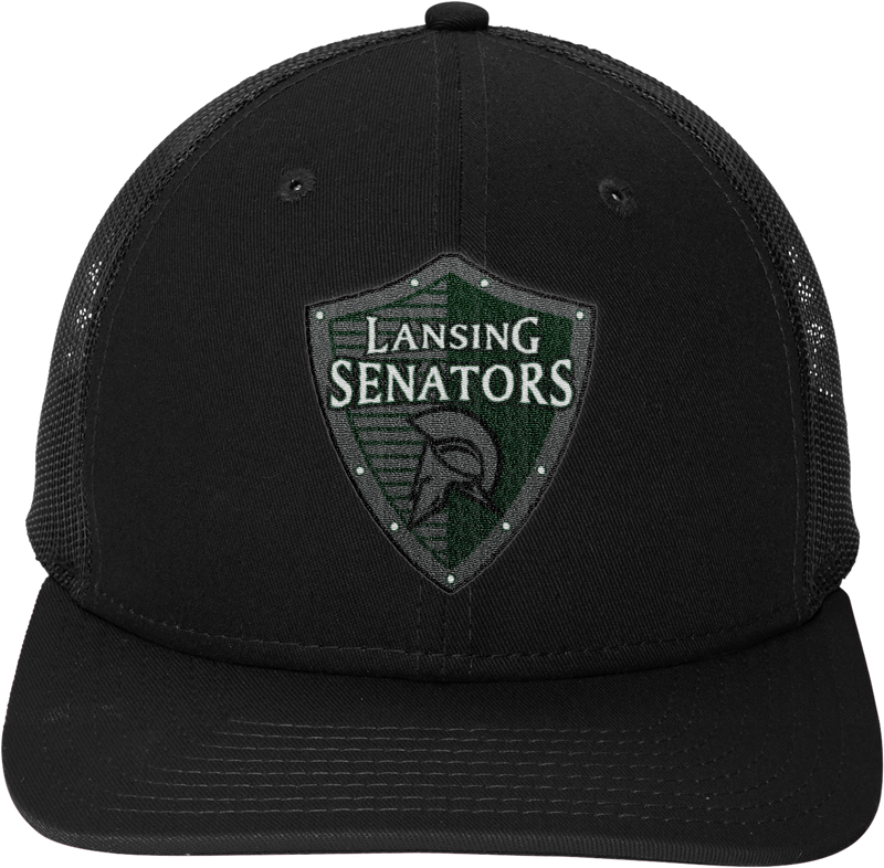 Lansing Senators New Era Snapback Low Profile Trucker Cap