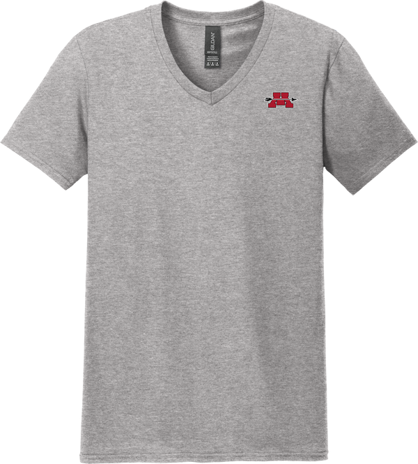 Mercer Arrows Softstyle V-Neck T-Shirt