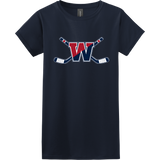 Wall Hockey Softstyle Ladies T-Shirt