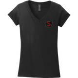 Strathroy Rockets Softstyle Ladies Fit V-Neck T-Shirt