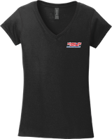 Mass Conn United Softstyle Ladies Fit V-Neck T-Shirt