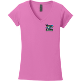 Boca Barracudas Softstyle Ladies Fit V-Neck T-Shirt