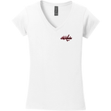 Jersey City Capitals Softstyle Ladies Fit V-Neck T-Shirt