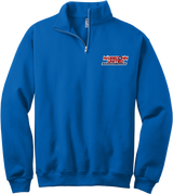 Mass Conn United NuBlend 1/4-Zip Cadet Collar Sweatshirt