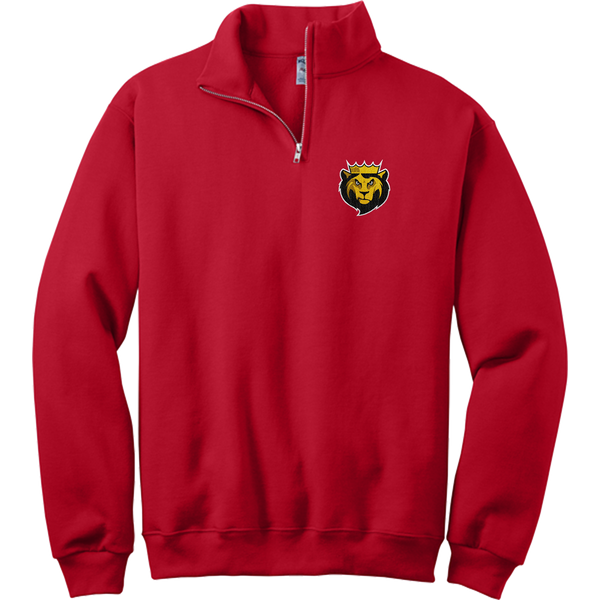 King's College NuBlend 1/4-Zip Cadet Collar Sweatshirt