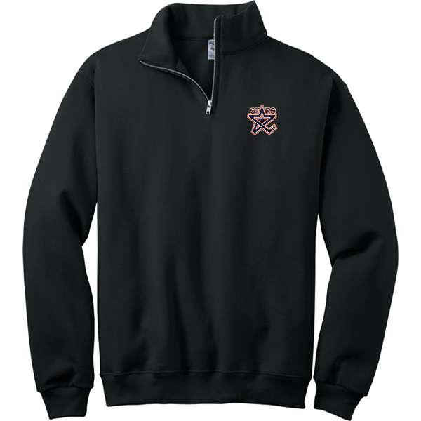 NY Stars NuBlend 1/4-Zip Cadet Collar Sweatshirt