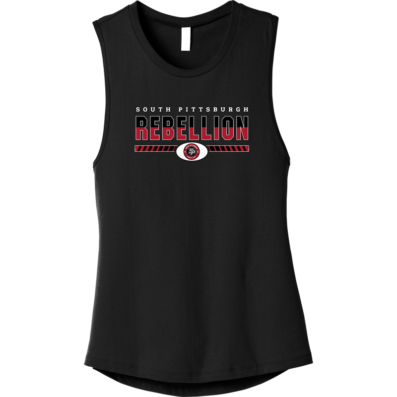 South Pittsburgh Rebellion Womens Jersey Muscle Tank