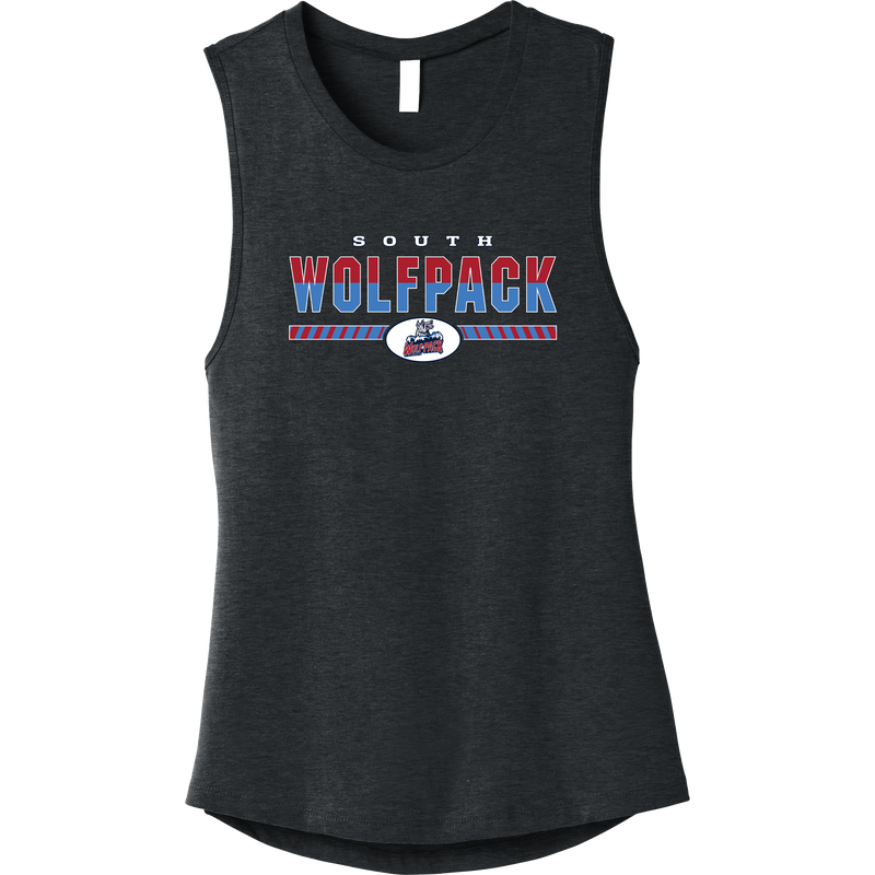 CT Wolfpack South Womens Jersey Muscle Tank