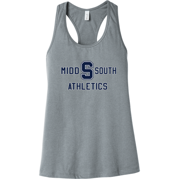 Midd South Athletics Womens Jersey Racerback Tank