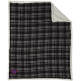 Mid-Fairfield Flannel Sherpa Blanket