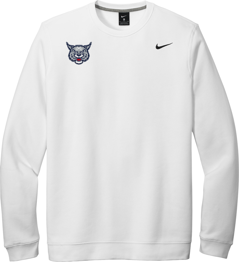 CT Bobcats Nike Club Fleece Crew