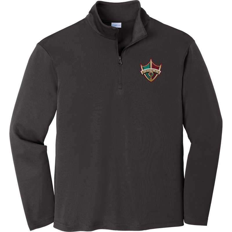 Delaware Ducks Youth PosiCharge Competitor 1/4-Zip Pullover