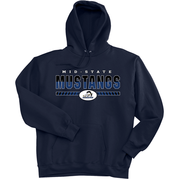 Mid-State Mustangs Ultimate Cotton - Pullover Hooded Sweatshirt