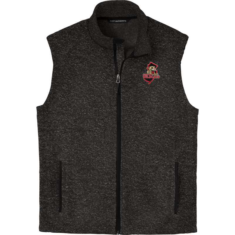 Jersey Shore Wildcats Sweater Fleece Vest