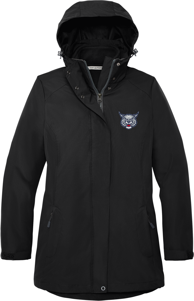 CT Bobcats Ladies All-Weather 3-in-1 Jacket