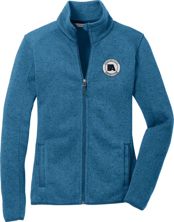 Aspen Aviators Ladies Sweater Fleece Jacket