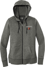 Philadelphia Blazers New Era Ladies French Terry Full-Zip Hoodie