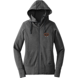 Orange County West New Era Ladies Tri-Blend Fleece Full-Zip Hoodie