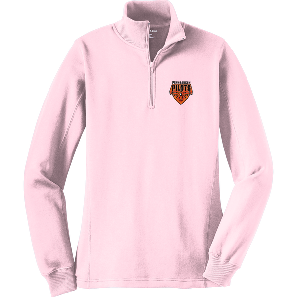 Pennsauken Pilots Ladies 1/4-Zip Sweatshirt