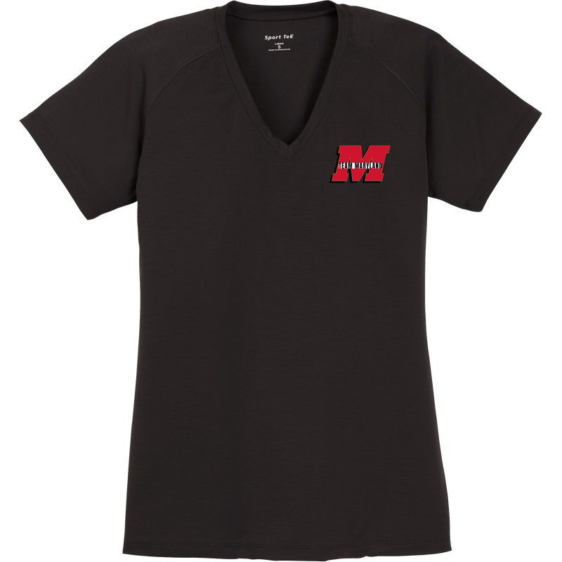 Team Maryland Ladies Ultimate Performance V-Neck