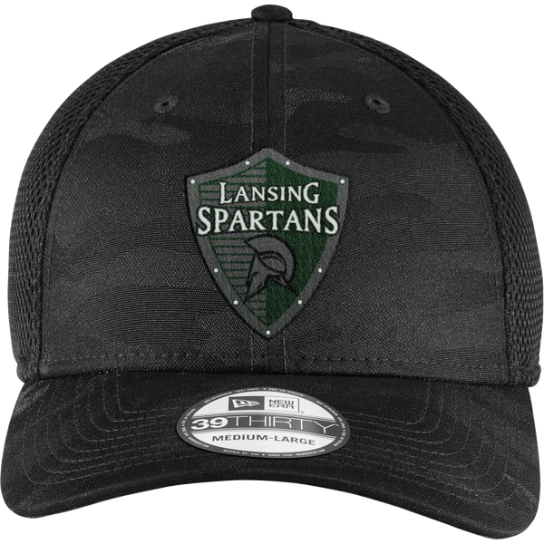 Lansing Spartans New Era Tonal Camo Stretch Tech Mesh Cap