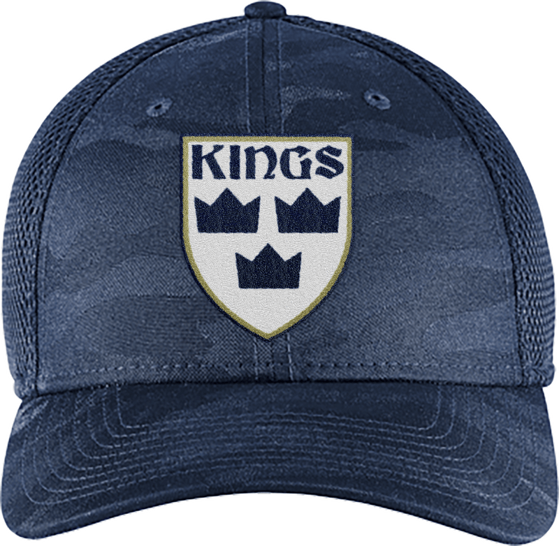 North Jersey Kings New Era Tonal Camo Stretch Tech Mesh Cap