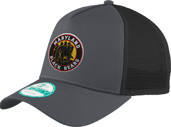 Maryland Black Bears New Era Snapback Trucker Cap