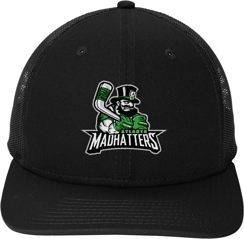 Atlanta Madhatters New Era Snapback Low Profile Trucker Cap