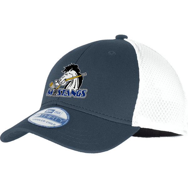 Mid-State Mustangs New Era Youth Stretch Mesh Cap