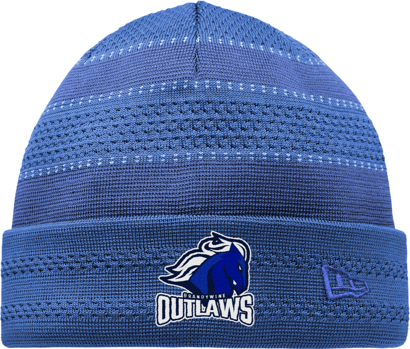 Brandywine Outlaws New Era On-Field Knit Beanie