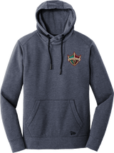 Delaware Ducks New Era Tri-Blend Fleece Pullover Hoodie