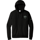 Lansing Spartans Nike Club Fleece Sleeve Swoosh Full-Zip Hoodie