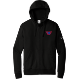 Mid-Fairfield Nike Club Fleece Sleeve Swoosh Full-Zip Hoodie