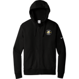 Upland Country Day School Nike Club Fleece Sleeve Swoosh Full-Zip Hoodie