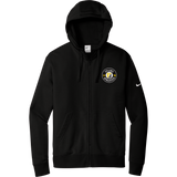 Upland Country Day School Nike Club Fleece Sleeve Swoosh Full-Zip Hoodie