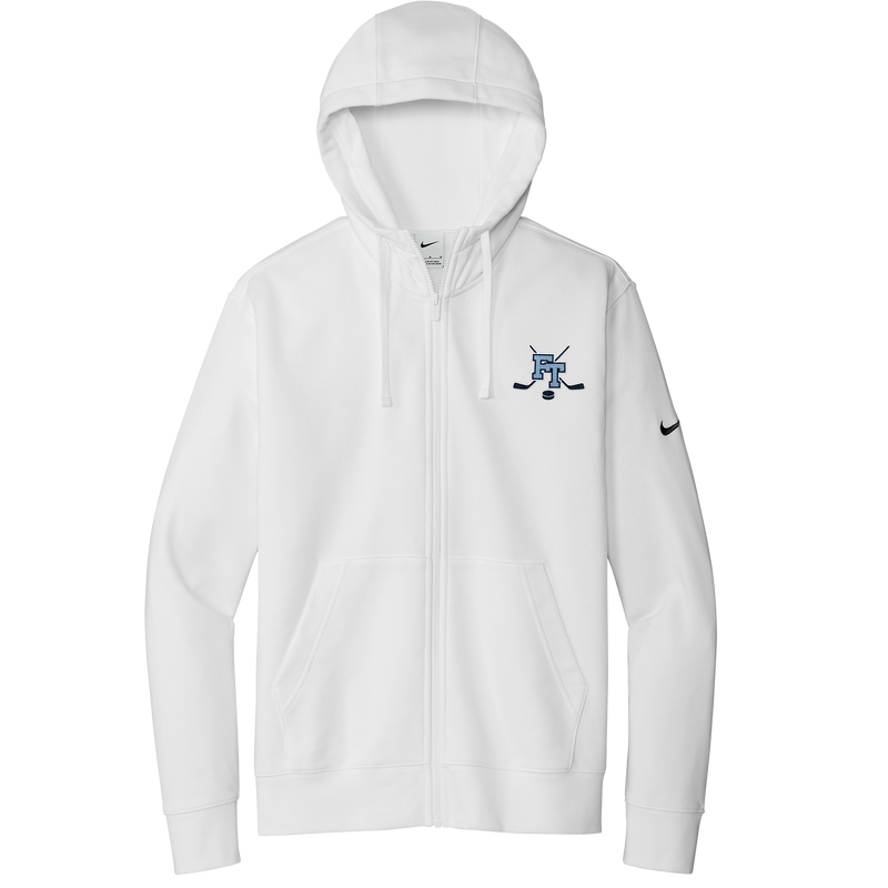 Freehold Township Nike Club Fleece Sleeve Swoosh Full-Zip Hoodie