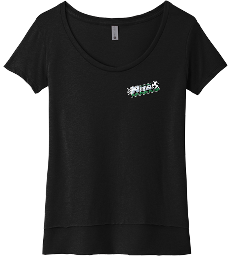 Nitro Soccer Womens Festival Scoop Neck Tee