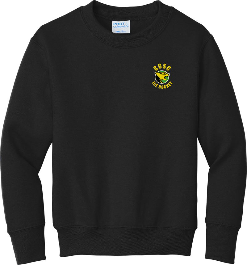 Chester County Youth Core Fleece Crewneck Sweatshirt