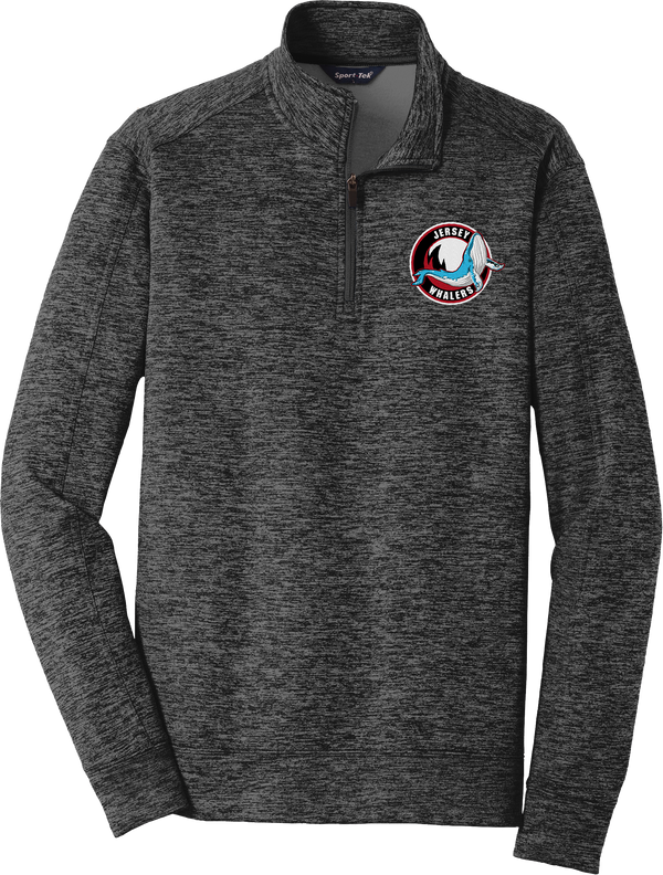 Jersey Shore Whalers PosiCharge Electric Heather Fleece 1/4-Zip Pullover