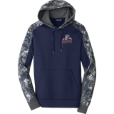 Hartford Jr. Wolfpack Sport-Wick Mineral Freeze Fleece Colorblock Hooded Pullover