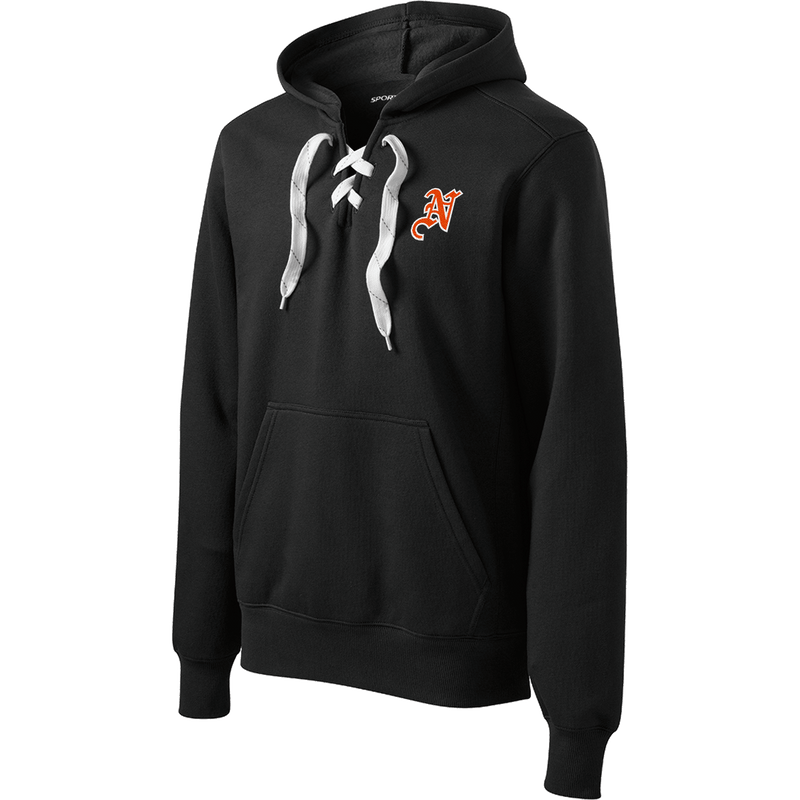 Midd North Hockey Lace Up Pullover Hooded Sweatshirt