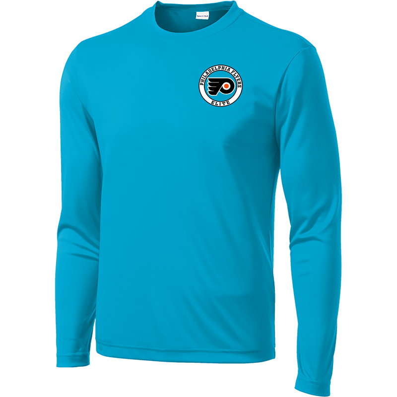 Philadelphia Flyers Elite Long Sleeve PosiCharge Competitor Tee