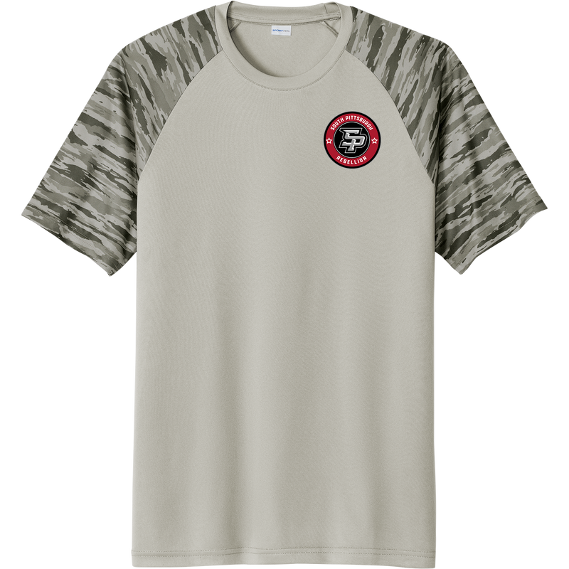 South Pittsburgh Rebellion Drift Camo Colorblock Tee