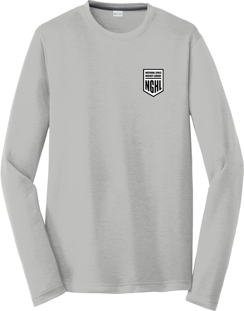 NGHL Long Sleeve PosiCharge Competitor Cotton Touch Tee