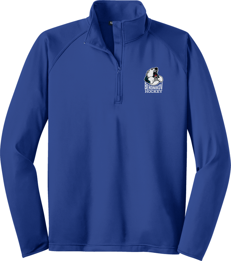 Berdnikov Bears Sport-Wick Stretch 1/4-Zip Pullover